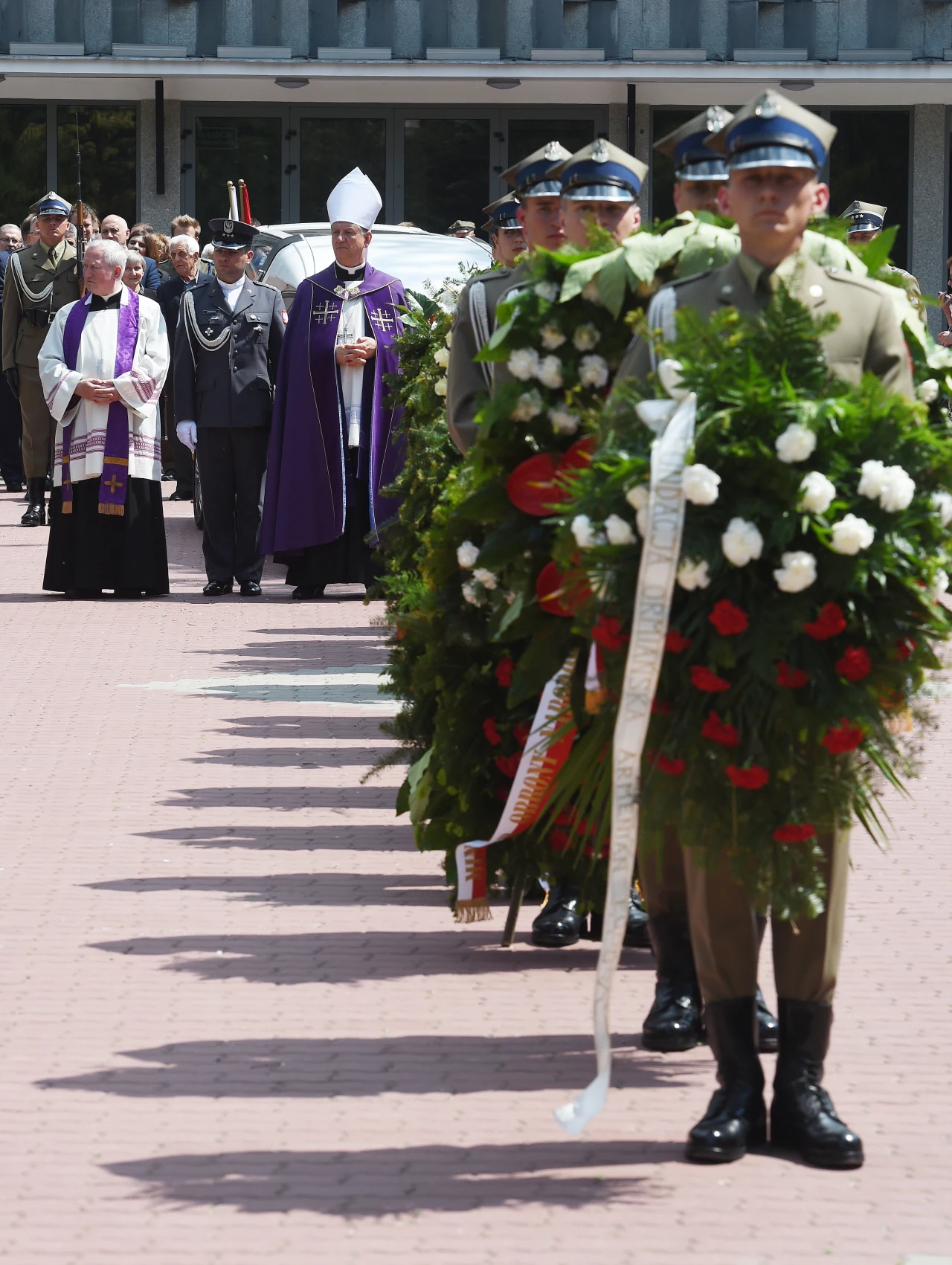 Uroczystości pogrzebowe Jadwigi Zarugiewicz