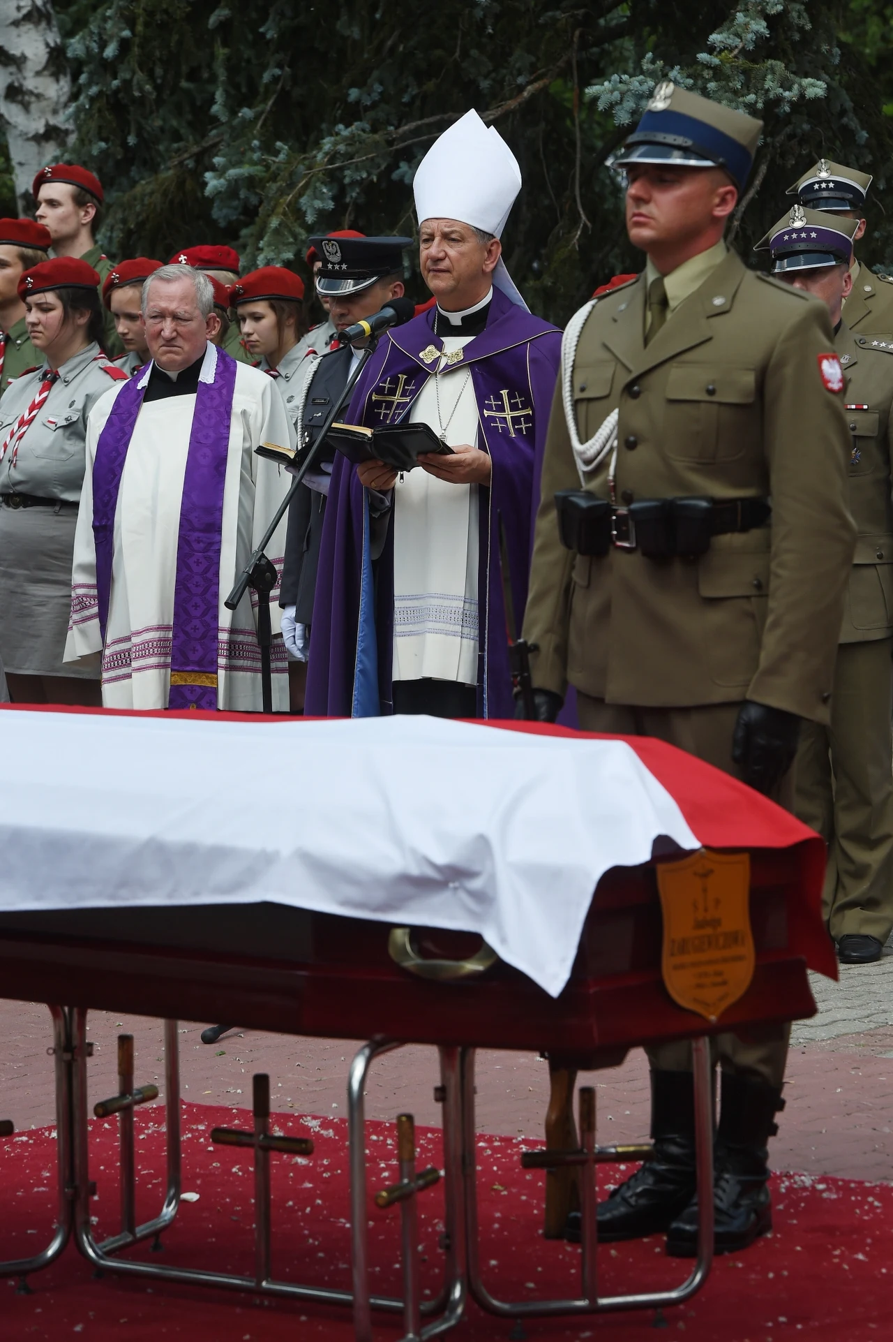 Uroczystości pogrzebowe Jadwigi Zarugiewicz