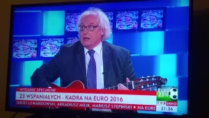 Występ Andrzeja Makowskiego w TVP Info