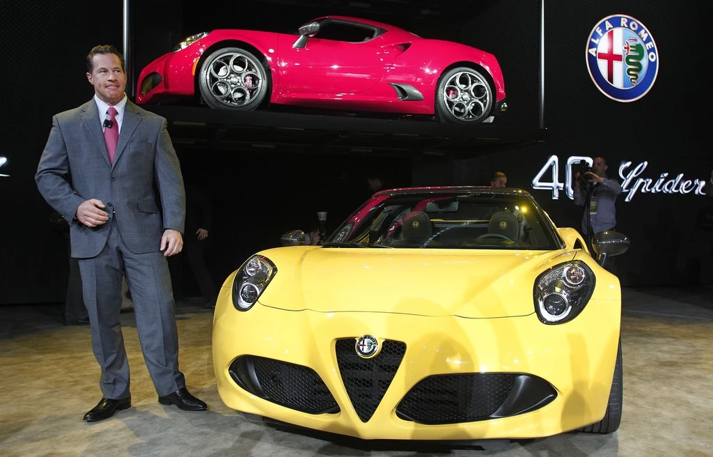 Reid Bigland i Alfa Romeo 4C Spider