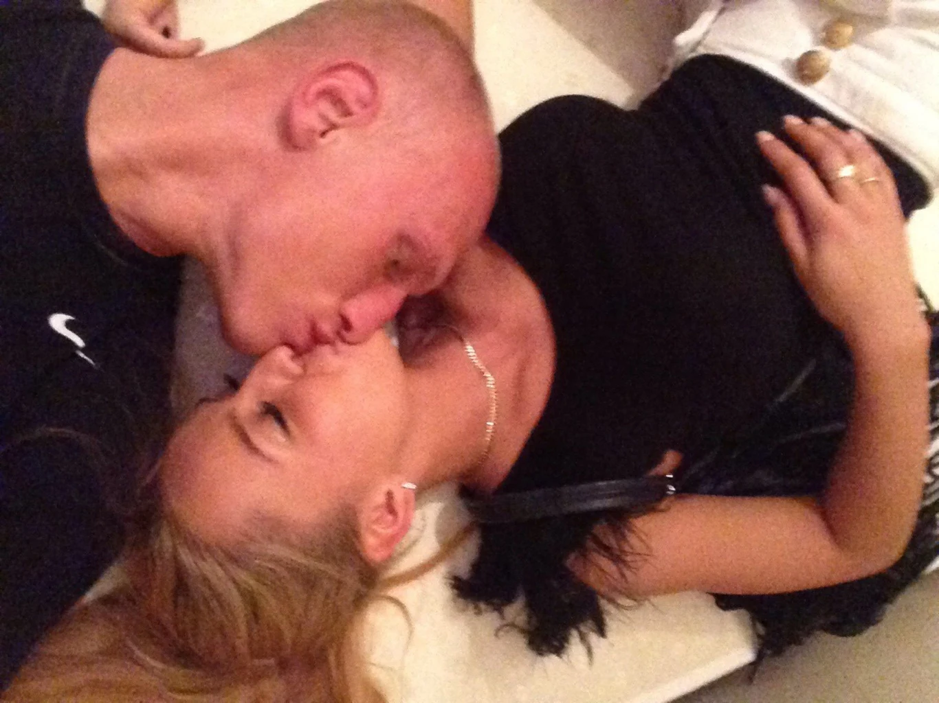 Krzysztof "Diablo" Włodarczyk z Magdaleną Radomską Krzysztof "Diablo" Włodarczyk z Magdaleną Radomską