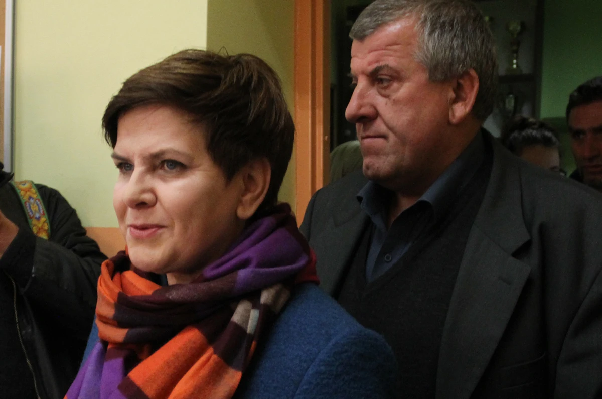 Szydło z mężem Szydło z mężem