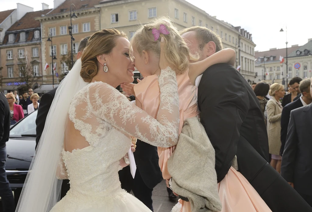 Anna Gzyra z córeczką Anna Gzyra z córeczką