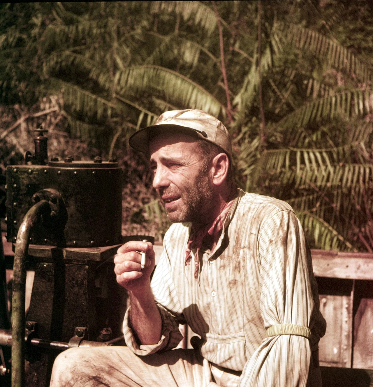Humphrey Bogart w "Afrykańskiej królowej"