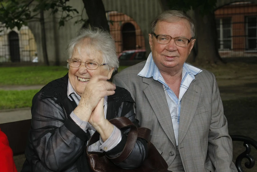 Roman Kłosowski z żoną Roman Kłosowski z żoną