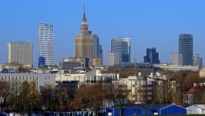 Warszawa, widok na miasto 