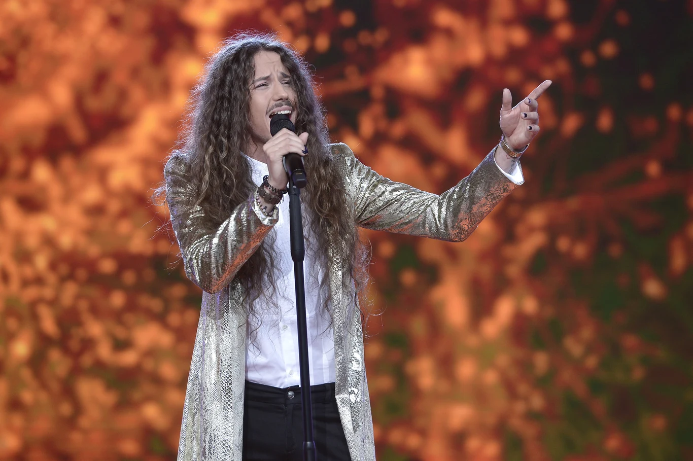 Michał Szpak otworzył Koncert "SuperPremiery".
