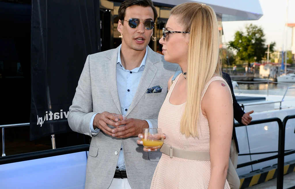 Jarosław Bieniuk zabrał na imprezę przyjaciółkę