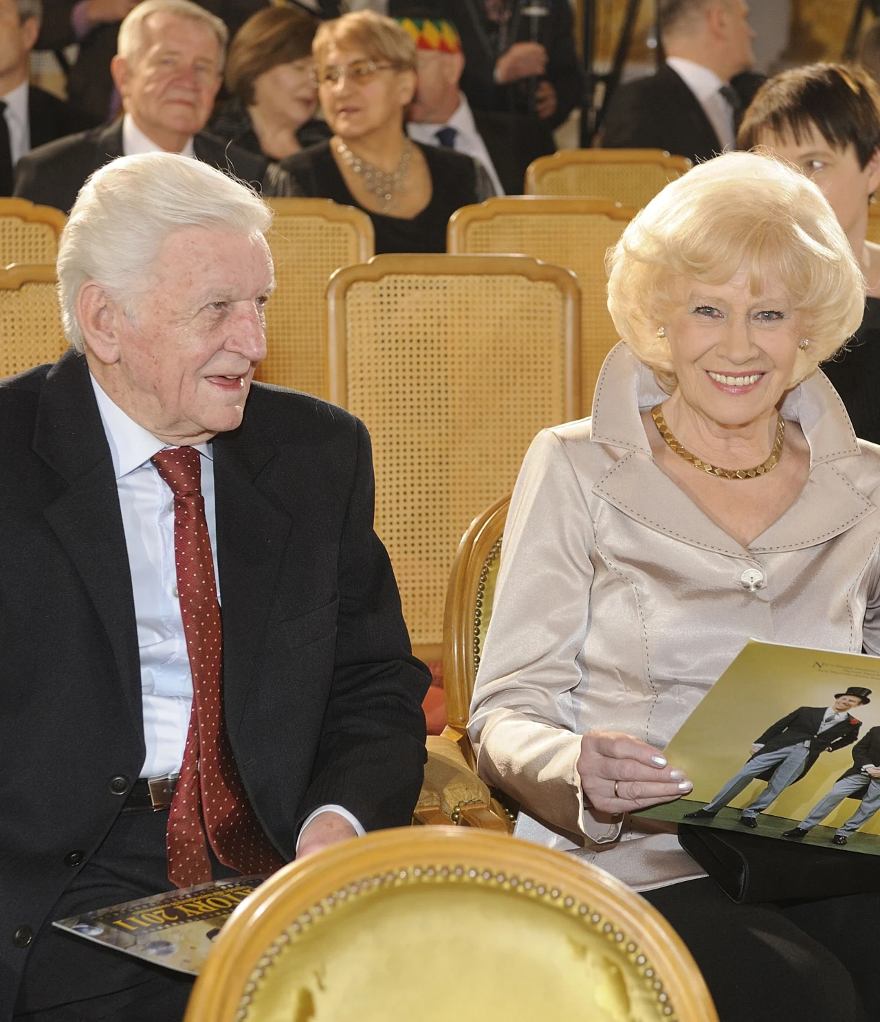 Henryk Loska z żoną, Krystyną Henryk Loska z żoną, Krystyną