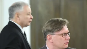 Jarosław Kaczyński i Sławomir Cenckiewicz