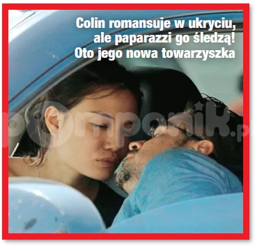 Ostatnio Colin był widziany z tą tajemniczą kobietą Ostatnio Colin był widziany z tą tajemniczą kobietą