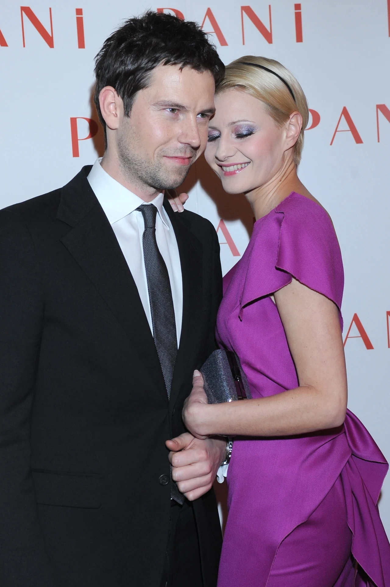 Kożuchowska z mężem Kożuchowska z mężem