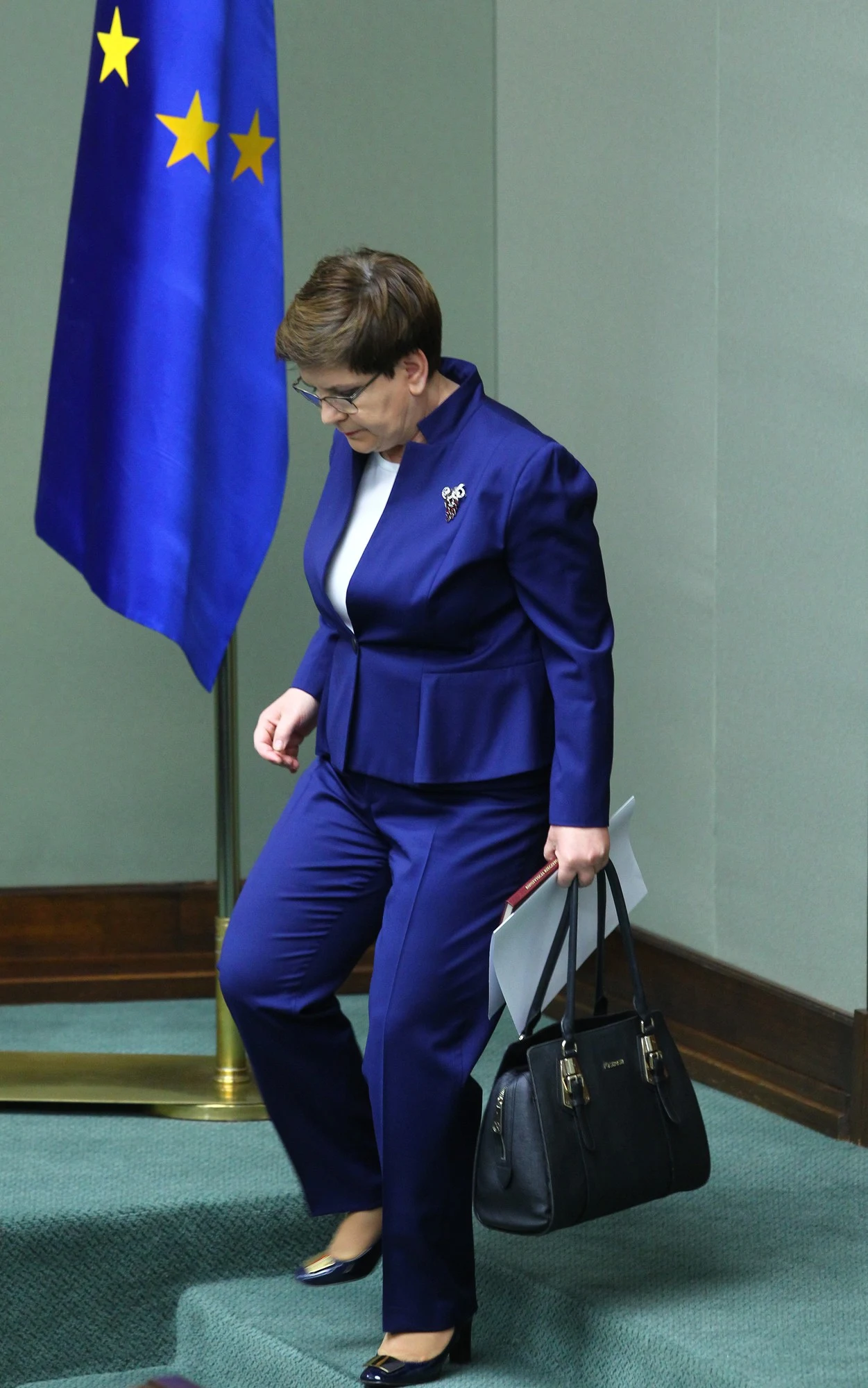 Szydło z ulubioną torebką Szydło z ulubioną torebką