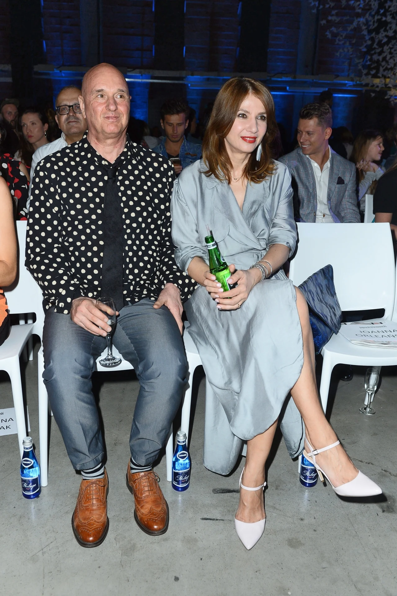 Wolszczak z mężem Wolszczak z mężem