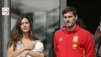 Iker Casillas i Sara Carbonero opuszczają szpital ze swoim drugim dzieckiem 