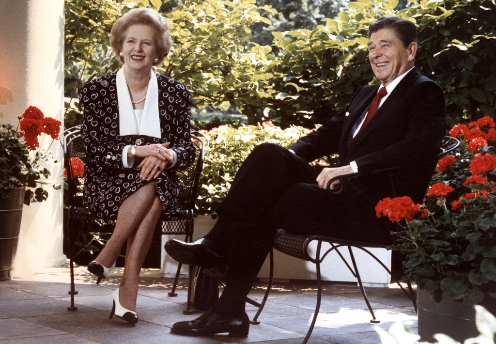 Margaret Thatcher i Ronald Reagan Margaret Thatcher i Ronald Reagan