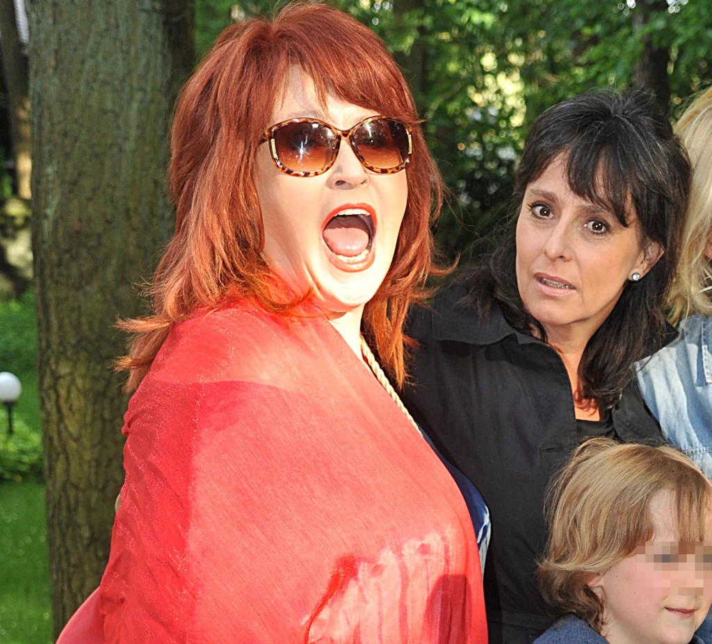 Danuta Błażejczyk z przyjaciółką rodziny Anną Korcz