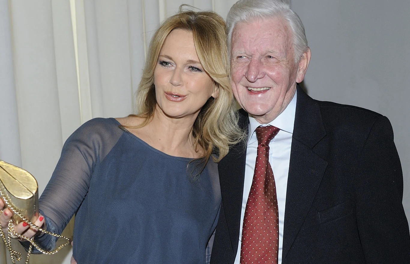 Grażyna Torbicka z tatą, 2012 rok Grażyna Torbicka z tatą, 2012 rok