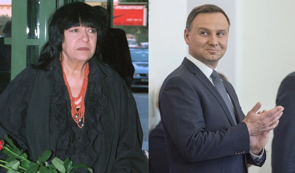 Ewa Demarczyk i Andrzej Duda Ewa Demarczyk i Andrzej Duda