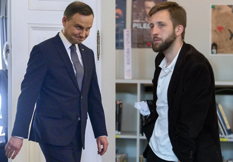 Andrzej Duda i Jakub Kornhauser