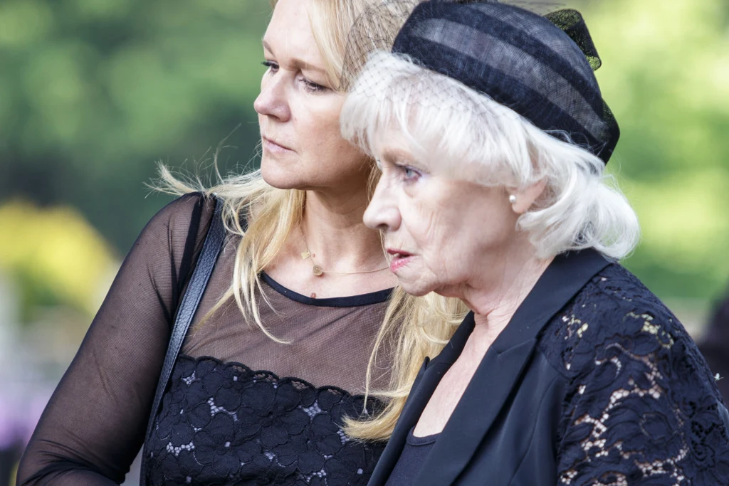 Grażyna Torbicka i Krystyna Loska pożegnały ukochanego tatę i męża