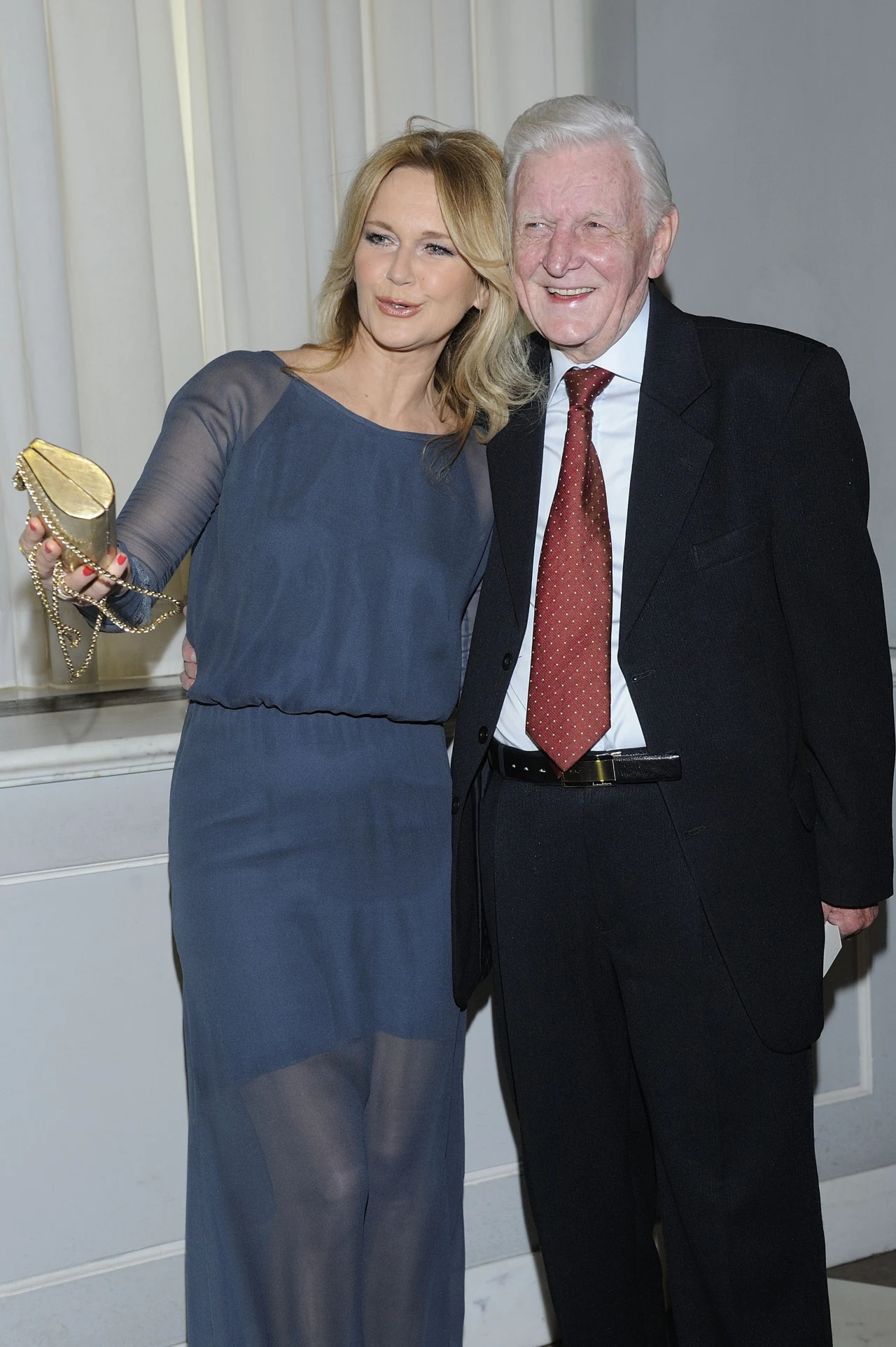 Grażyna Torbicka z tatą, 2012 rok Grażyna Torbicka z tatą, 2012 rok