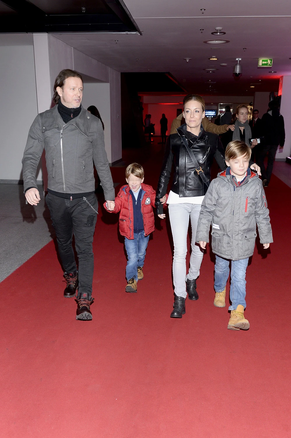 Majdan i Rozenek z dziećmi celebrytki