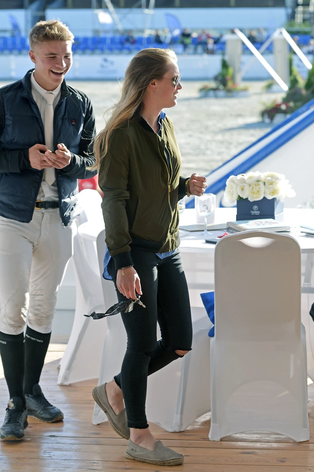 Pola Lis i Andrzej Opłatek