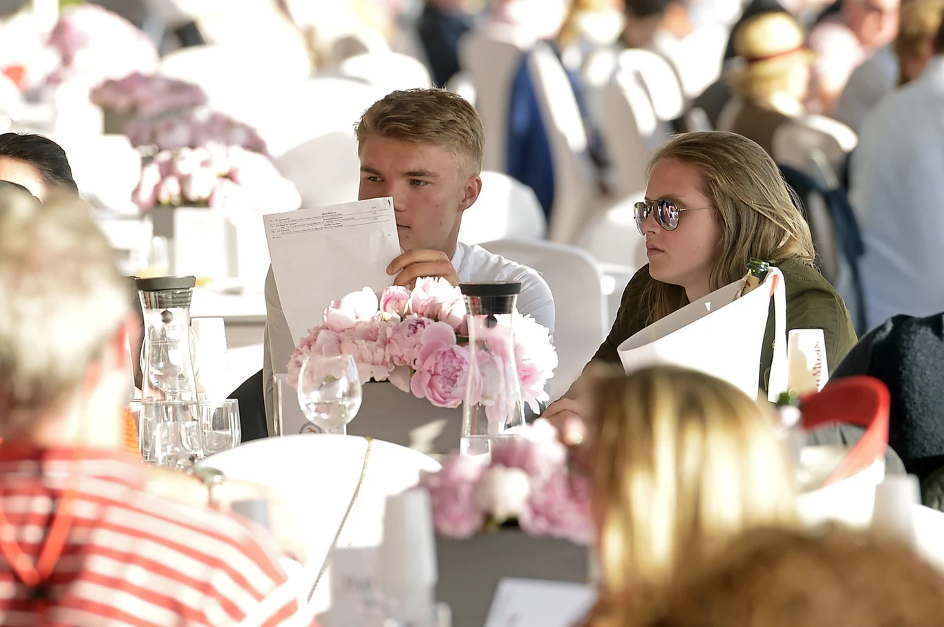 Pola Lis i Andrzej Opłatek