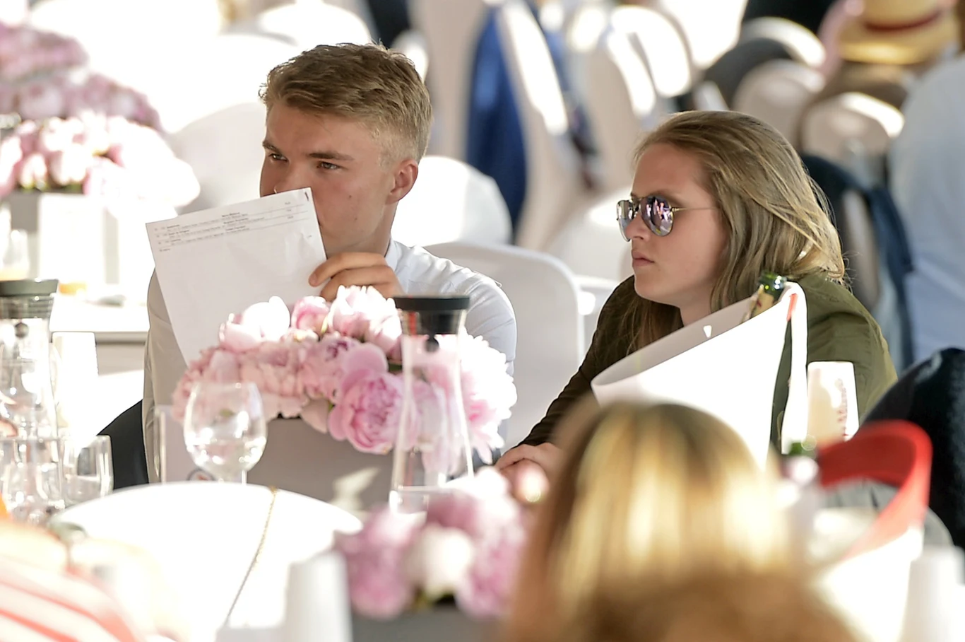 Pola Lis i Andrzej Opłatek