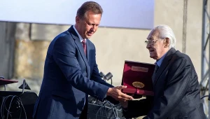 Jacek Krupa i Andrzej Wajda