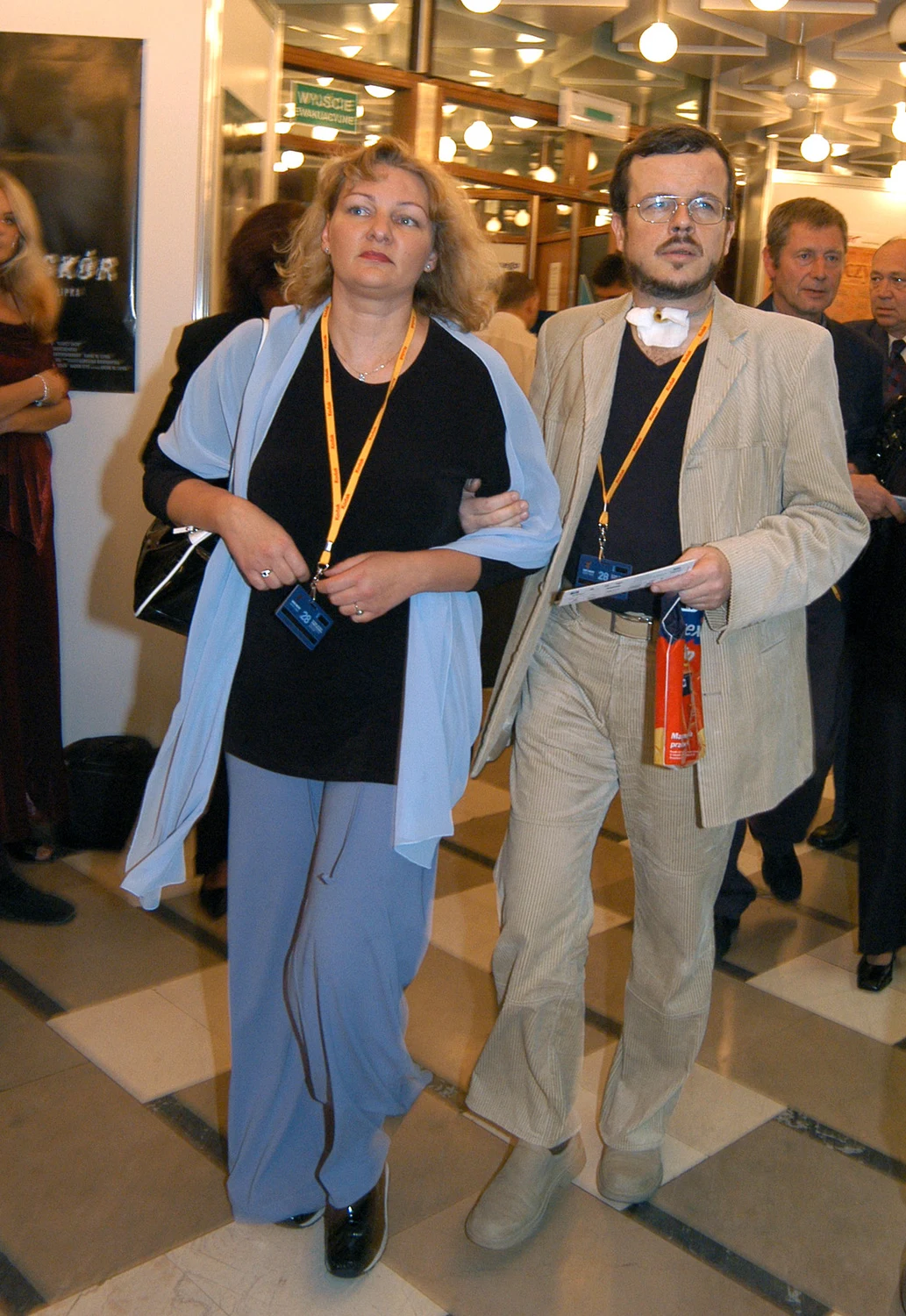 Jacek Kaczmarski z Alicją Delgas Jacek Kaczmarski z Alicją Delgas