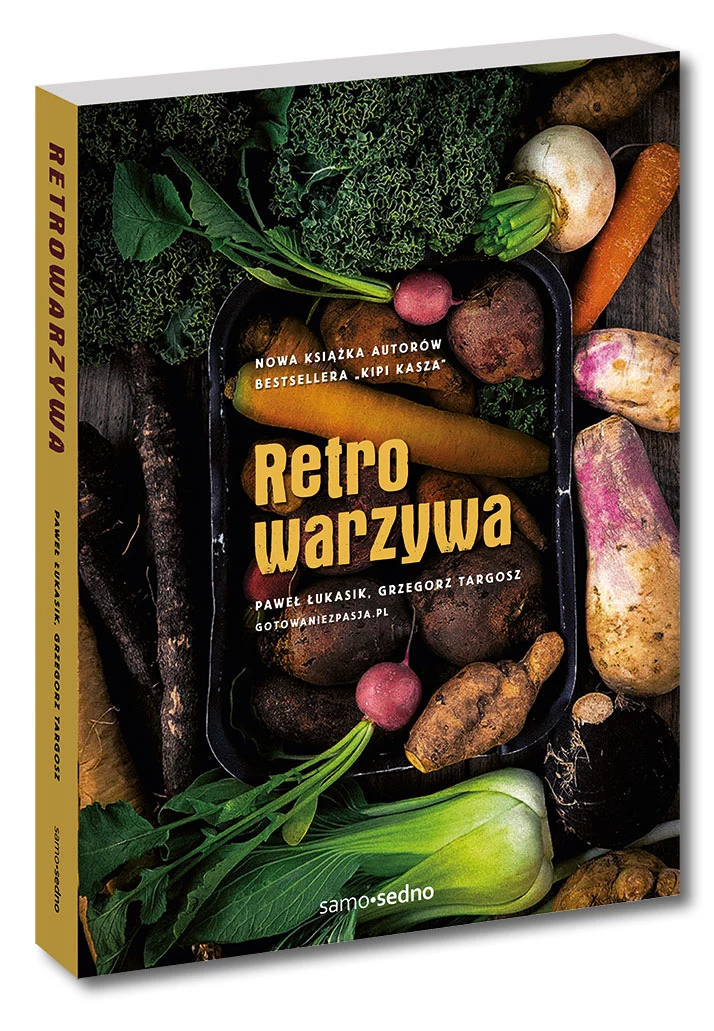 Okładka książki "Retrowarzywa" Okładka książki "Retrowarzywa"