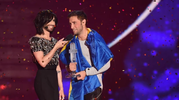 Conchita Wurst i Mans Zelemerlow