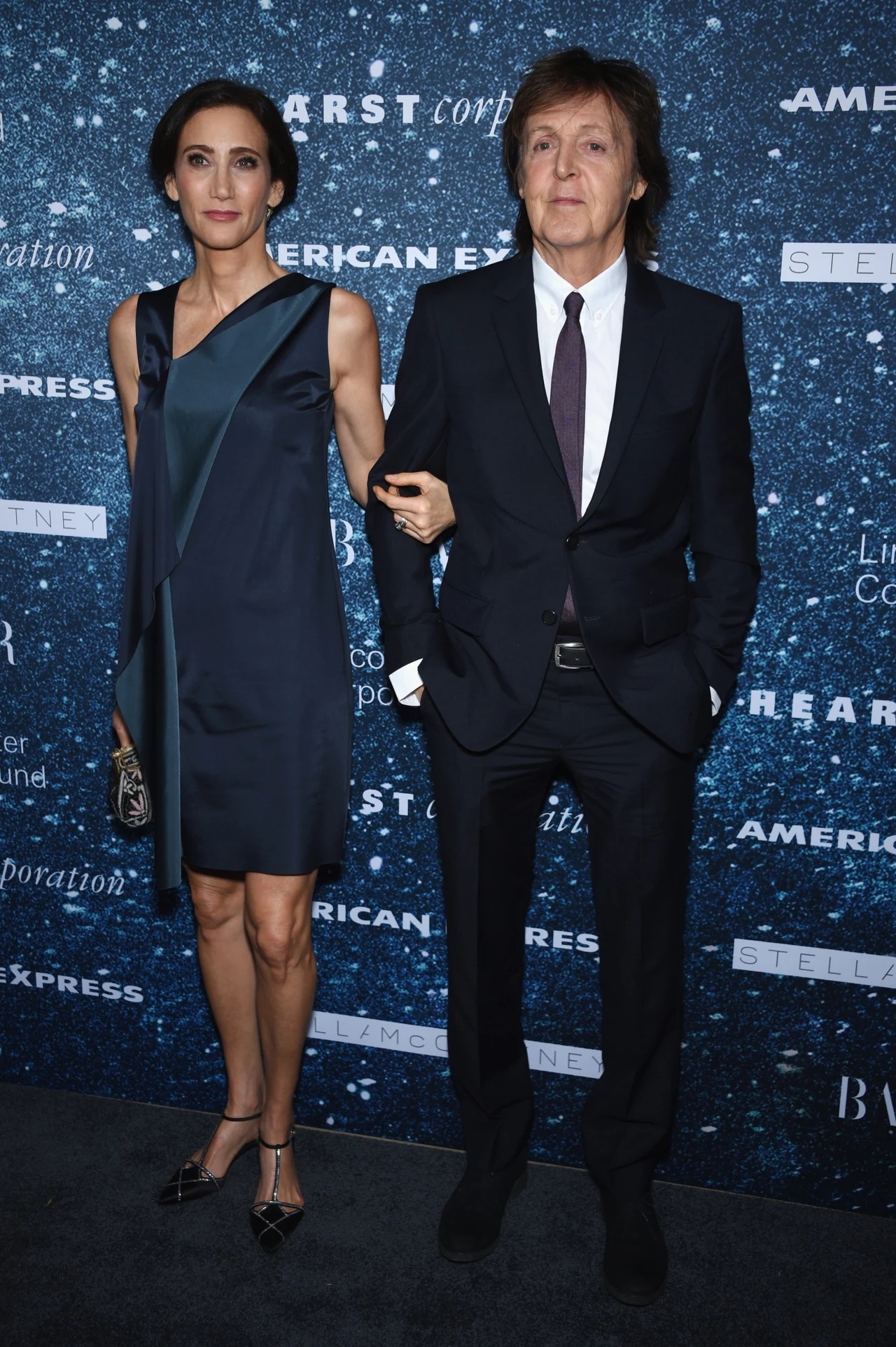 Paul McCartney z trzecią żoną Nancy Shevell