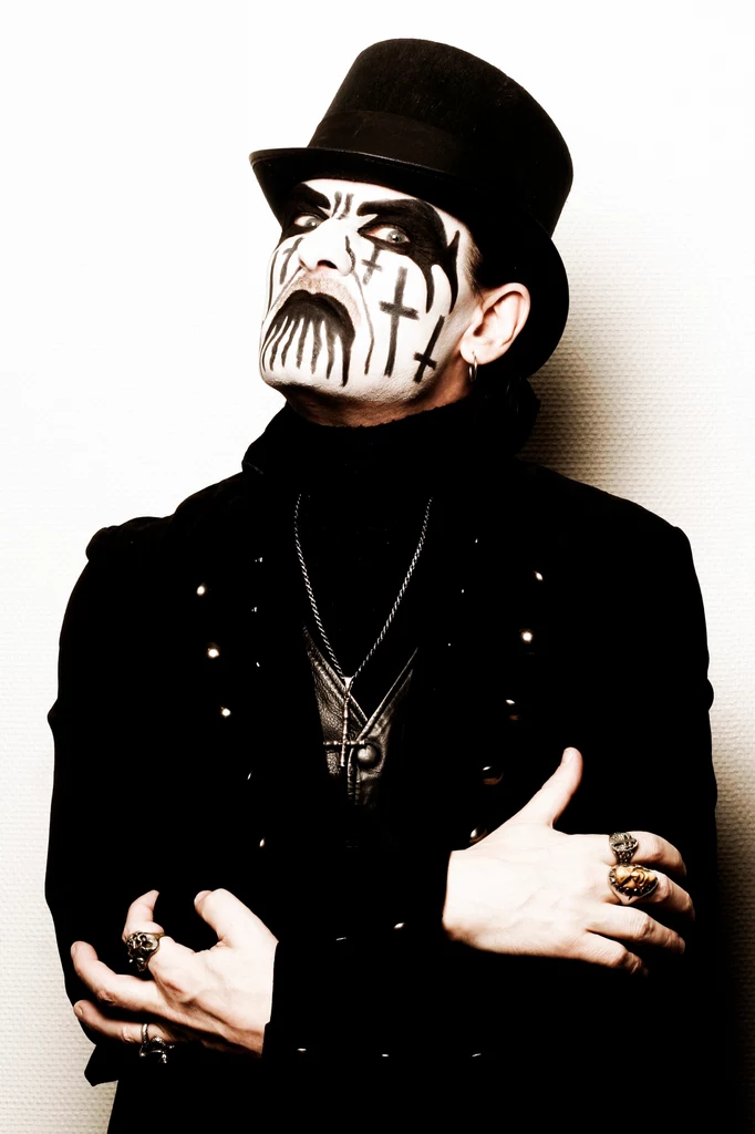 King Diamond w swoim trupim makijażu