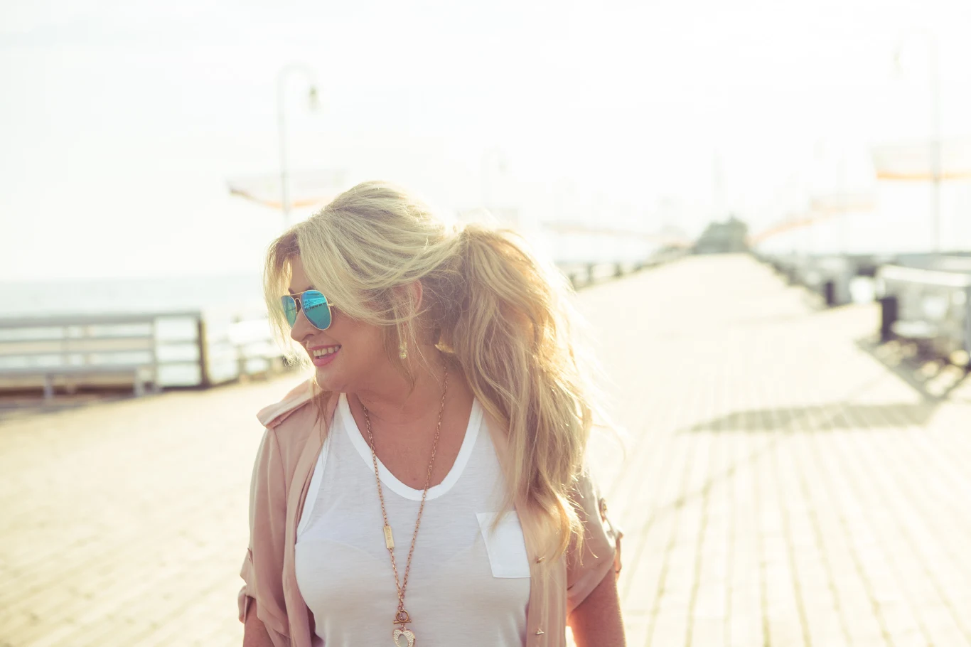 Beata Kozidrak na planie klipu "Upiłam się Tobą"