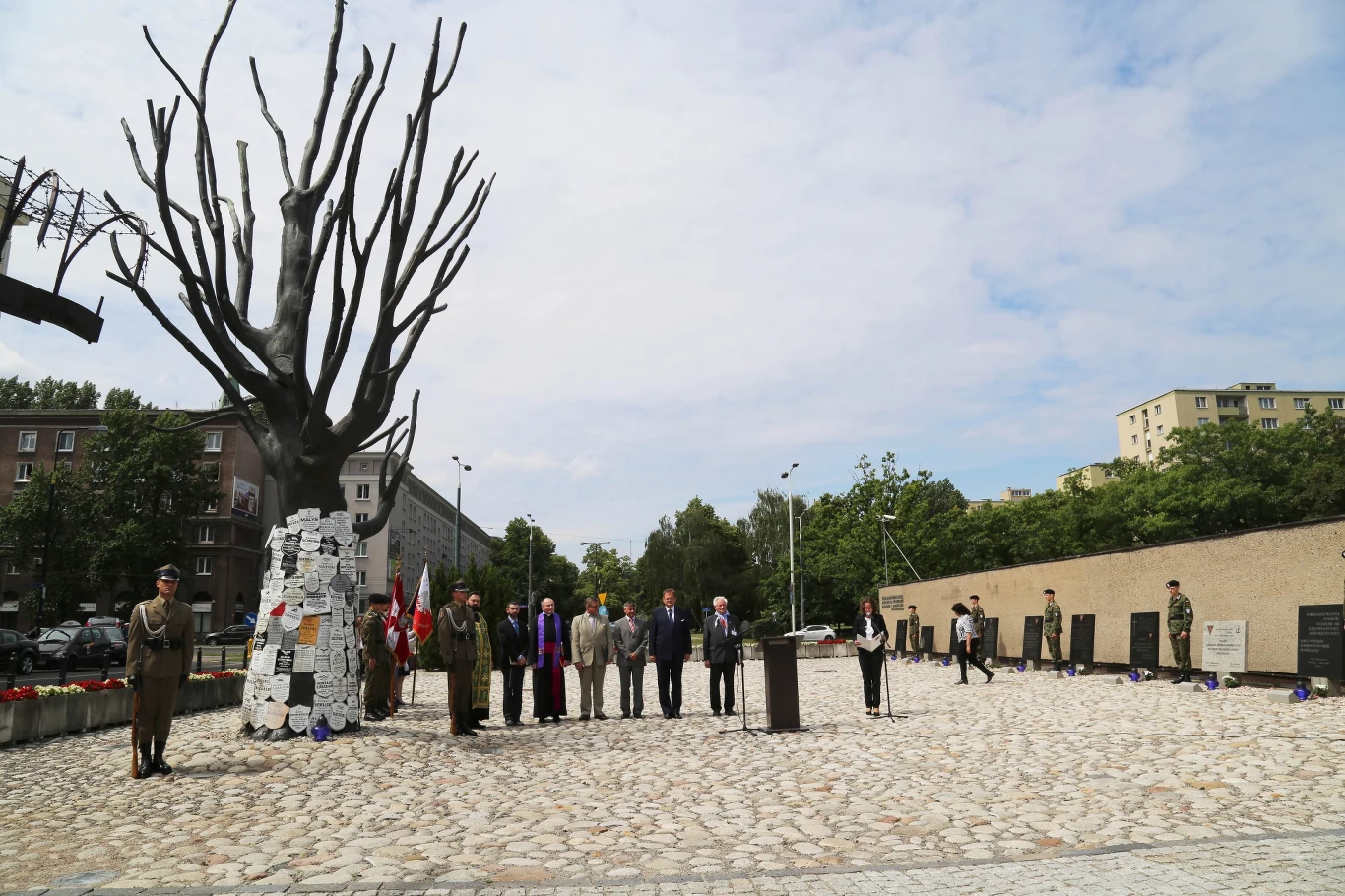 Uroczystości w Muzeum Więzienia Pawiak
