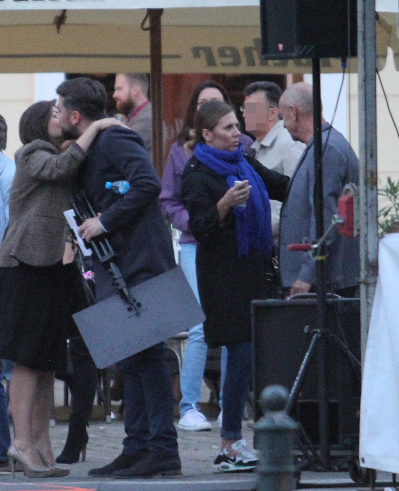 Ola Kwaśniewska na koncercie męża Ola Kwaśniewska na koncercie męża