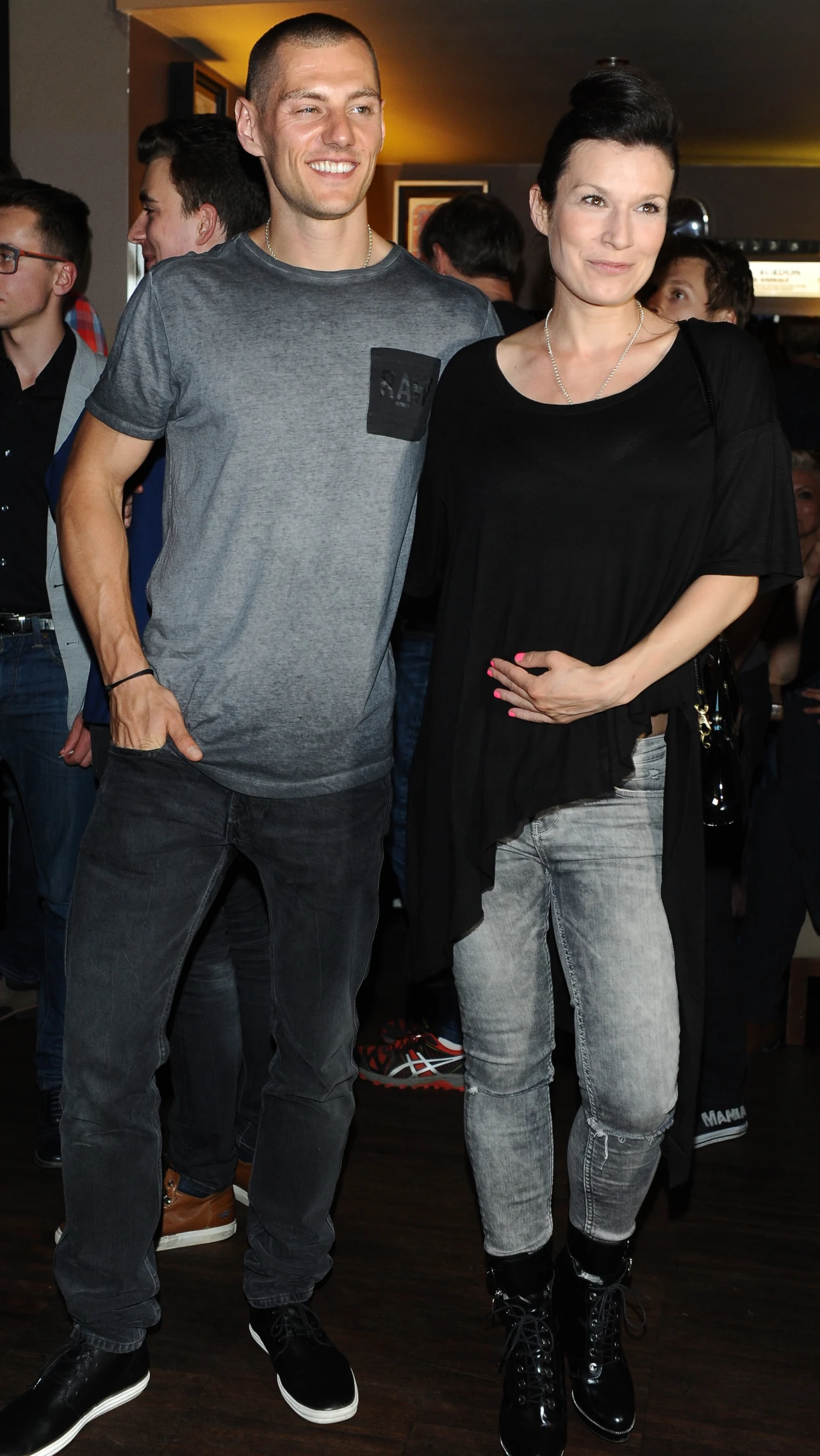 Katarzyna Kępka z ukochanym Katarzyna Kępka z ukochanym