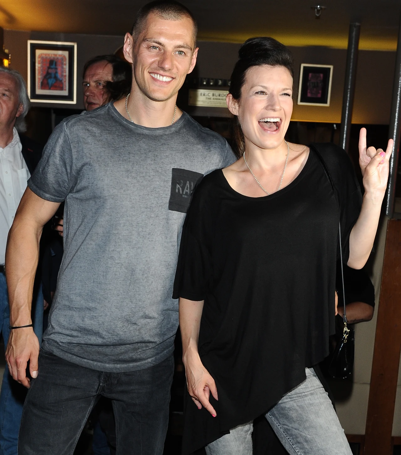 Katarzyna Kępka z ukochanym Katarzyna Kępka z ukochanym