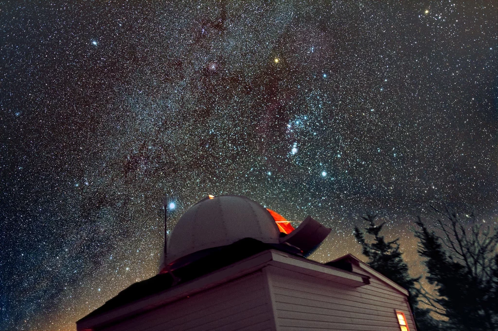 Obserwatorium, z którego Tim potrafi dostrzec obiekty astronomiczne niewidoczne dla nas Fot. DeepSkyEye Observatory