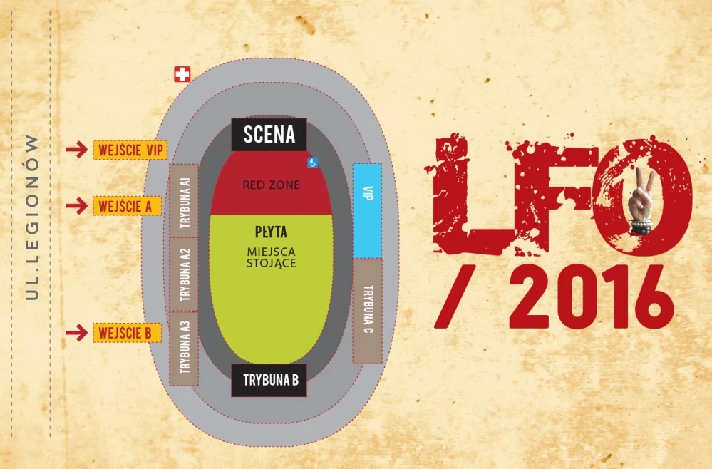 Mapa Life Festival Oświęcim