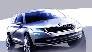 Skoda Kodiaq na szkicach