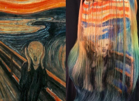 Jedno z dzieł Ursuli Goff - "Krzyk" Edwarda Muncha