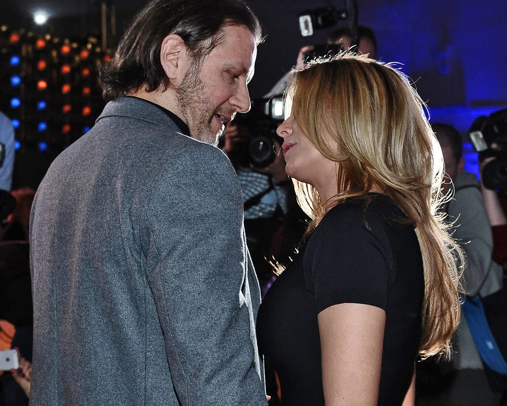 Czyżby para trochę świntuszyła na planie nowego show?