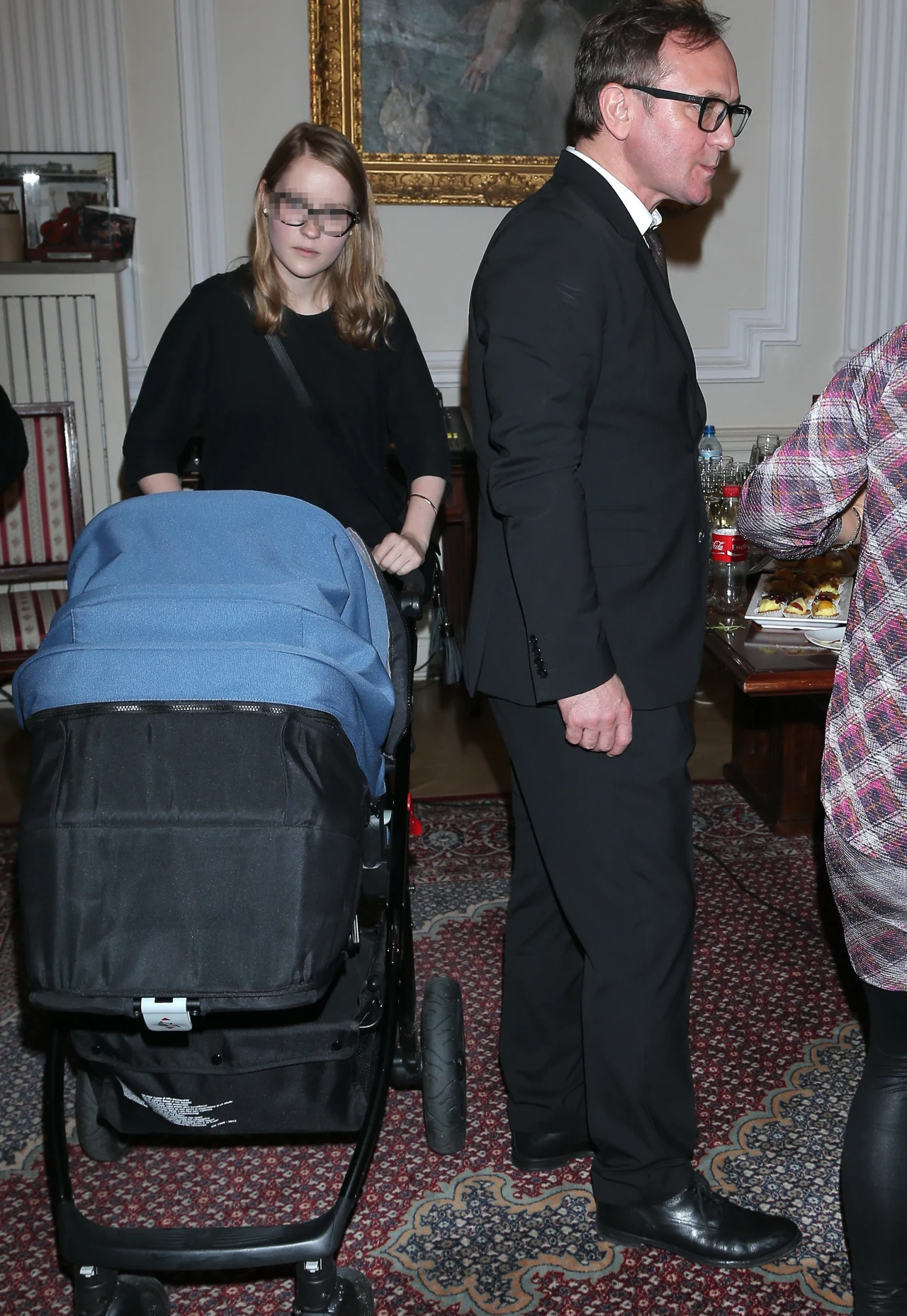 Andrzej Chyra z synkiem i ukochaną Andrzej Chyra z synkiem i ukochaną