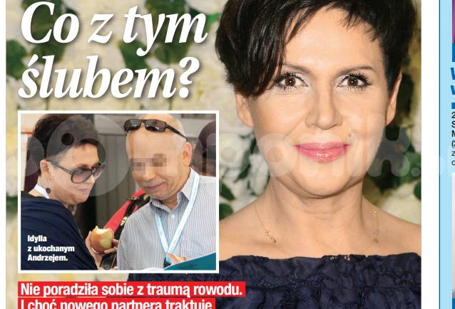 Pieńkowska jest szczęśliwa!