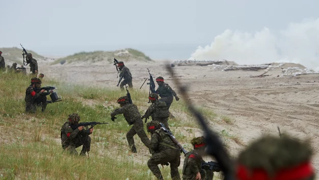 Desant wojsk NATO podczas ćwiczeń BALTOPS-16