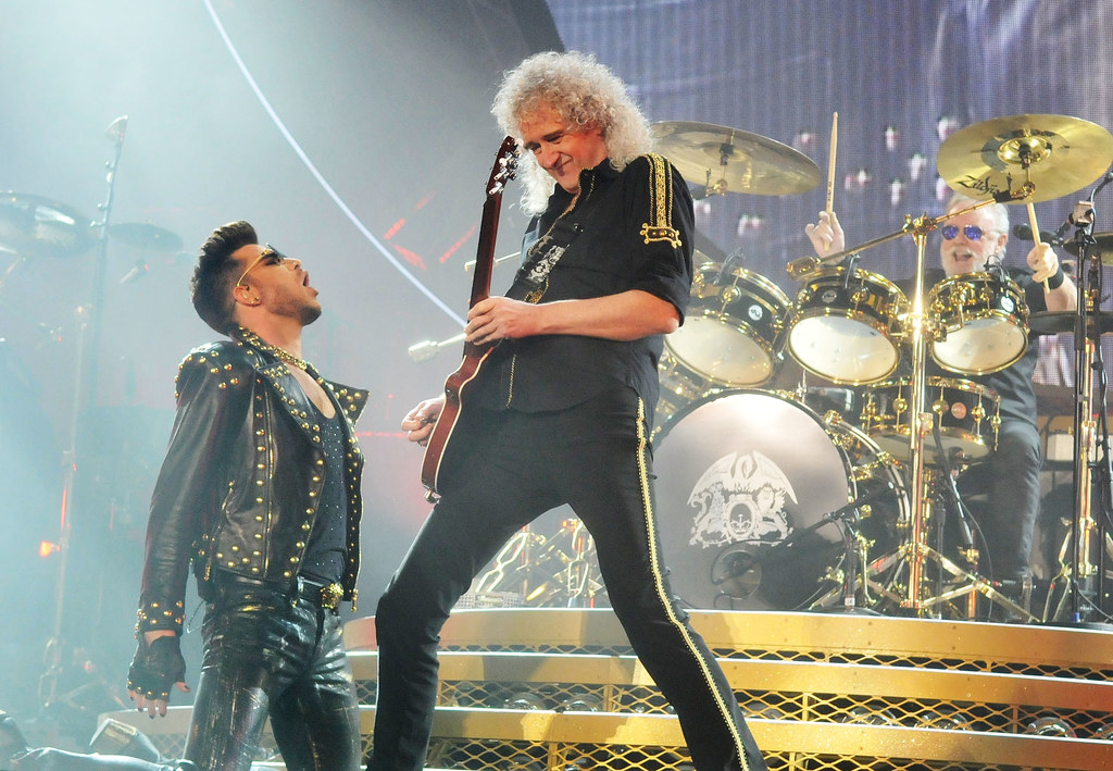 Adam Lambert, Brian May i Roger Taylor (Queen) w akcji